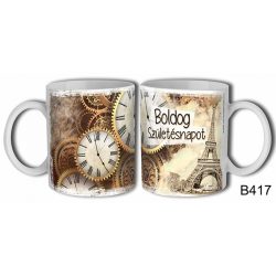 Bögre 3 dl - Órás Boldog Szülinapot