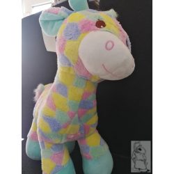 SZIVÁRVÁNYOS ZSIRÁF,50cm MAGAS