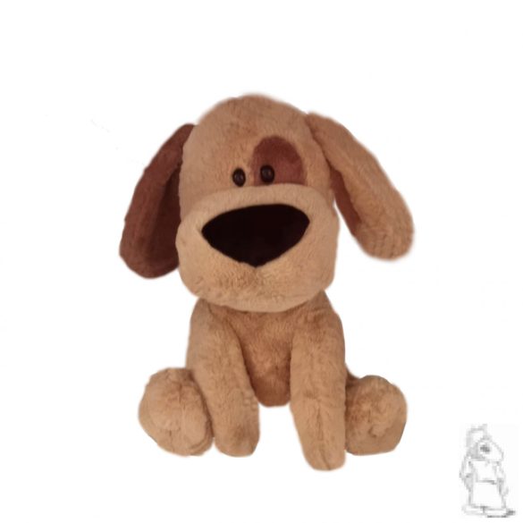 foltos szemű kutya 2 szín 35 cm