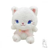 fehér üllő cica 20cm