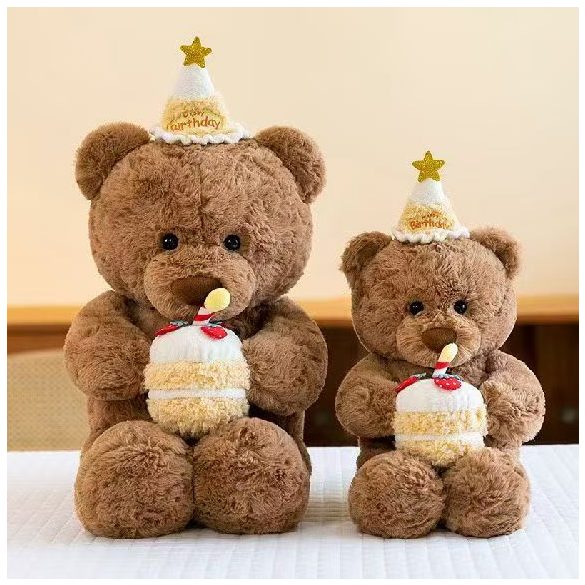 Happy Birthday plüss maci 25cm