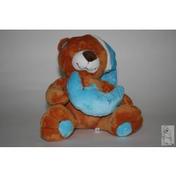 plüss holdas maci kék