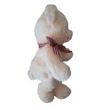 Fehér maci hímzett szivvel,30cm hosszú