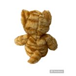 plüss cica talpos,babzsákos,29cm hosszú