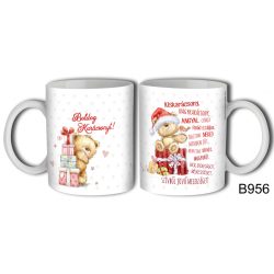   Bögre 3 dl - Kiskarácsony Nagykarácsony Bögre – Karácsonyi Ajándék