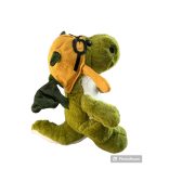 zöld dino szeműveg-és sapkával 24cm