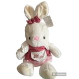 plüss nyúl szoknyás 30cm