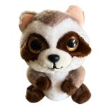 2 szinű mosómedve nagy szemű ,13cm