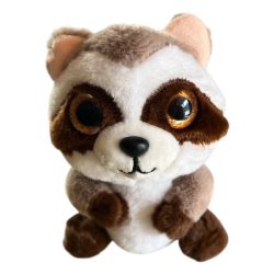 2 szinű mosómedve nagy szemű ,13cm