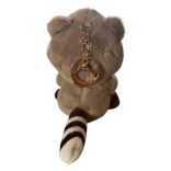 2 szinű mosómedve nagy szemű ,13cm