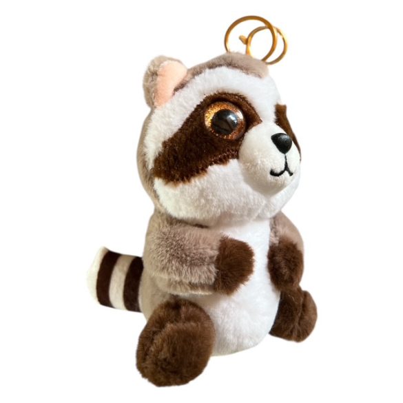 2 szinű mosómedve nagy szemű ,13cm