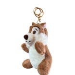 13cm mókus kulcstartó