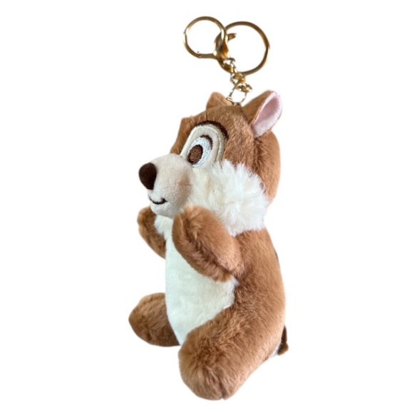 13cm mókus kulcstartó