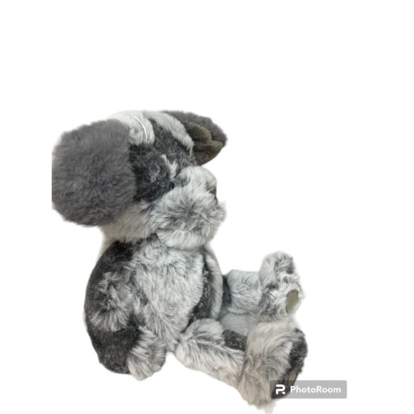 plüss kutya babzsákos talpas 29cm hosszú