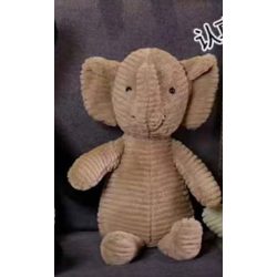 plüss elefánt 37cm